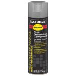 RUST-OLEUM Rust Protector Spray Paint: Silver, 20 oz V2185838