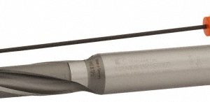 KENNAMETAL Replaceable-Tip Drill: 20.64 to 21.14 mm Dia, 61.91 mm Max Depth, 25.4 mm Straight-Cylindrical Shank 2238544