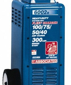 ASSOCIATED EQUIPMENT Heavy-Duty Charger: 6, 12, 18 & 24VDC 6002B