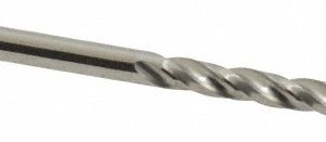 SGS Jobber Length Drill Bit: 1/8" Dia, 150 &deg;, Solid Carbide 53108