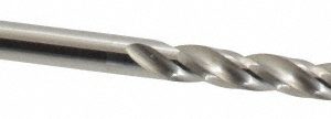 SGS Jobber Length Drill Bit: 5/32" (0.1562) Dia, 150 deg, Solid Carbide 53110