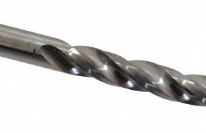 SGS Jobber Length Drill Bit: 1/4" Dia, 150 &deg;, Solid Carbide 53116