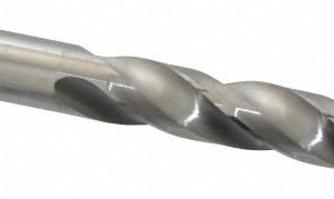 SGS Jobber Length Drill Bit: 1/2" Dia, 150 &deg;, Solid Carbide 53132