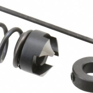BURR-BIT 1/4" Tap Compatibility, 11/64" Collar Thickness, 3/4" Compressed Length, 3 Tap Flutes, Deburring Tap Attachment TBB-00021150