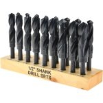 VALUE COLLECTION Drill Bit Set: Reduced Shank Drill Bits, 17 Pc, 118 &deg;, High Speed Steel 01345172