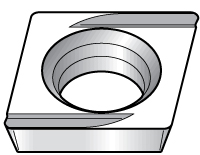 KENNAMETAL Turning Insert: CDHH12061L KC5025, Solid Carbide 1937520