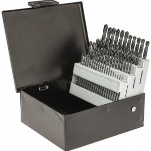 VALUE COLLECTION Drill Bit Set: Screw Machine Length Drill Bits, 60 Pc, 118 &deg;, High Speed Steel 01356609