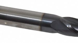 SGS Square End Mill: 5/16" Dia, 13/16" LOC, 4 Flute, Solid Carbide 30010