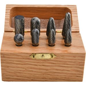 SGS PRO 8 Pc Double Cut Burr Set 18211
