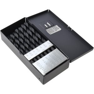 VALUE COLLECTION Drill Bit Set: Taper Length Drill Bits, 29 Pc, 118 &deg;, High Speed Steel 01406297