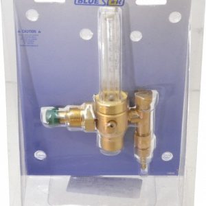 TECHNIWELD USA 70 CFH, 580 CGA Inlet, Teflon Seat, Built In Relief Valve, 4,000 Max psi, Argon/CO2 Flowmeter Regulator BS1480AR