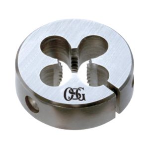 OSG Round Die: M3x0.5, 20 mm OD, High Speed Steel 46023