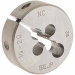 OSG Round Die: 1/4-20, High Speed Steel 2706100