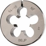 OSG Round Die: 3/4-16, 2" OD, High Speed Steel 2712100