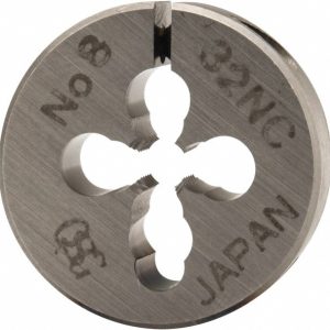 OSG Round Die: #8-32, High Speed Steel 2727700