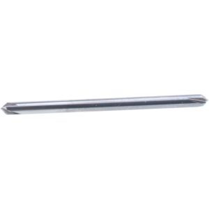 INTERNAL TOOL Chamfer Mill: 1/8" Dia, 1/8" Shank Dia, 90 deg, 4 Flute, Solid Carbide, Double End 64-1412