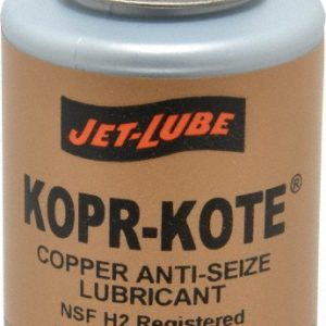 JET-LUBE High Temperature Anti-Seize Lubricant: 4 oz Can 10055