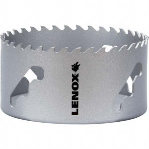 LENOX Hole Saw: 4-1/2" Saw Dia, 1-1/2" Cut Depth LXAH3412