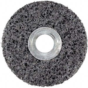 3M Deburring Wheel: 3" Dia, 1" Face Width, 3/8" Hole, Density 7, Silicon Carbide 7010329032
