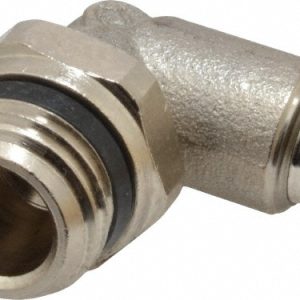 AIGNEP USA Push-to-Connect Tube x Universal Thread Fitting: Swivel Elbow, Universal, 4.00 mm OD 50110N-4-1/4
