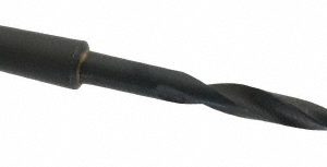 VALUE COLLECTION Taper Shank Drill Bit: 5/16" Dia, 1MT, 118 &deg; Point, High Speed Steel 01510205