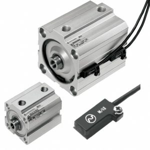 NORGREN Double Acting Rodless Air Cylinder: 1-1/2" Bore, 3" Stroke, 145 psi Max, 1/8 NPTF Port DC/92040/M/3