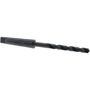 VALUE COLLECTION Taper Shank Drill Bit: 3/8" Dia, 2MT, 118 &deg; Point, High Speed Steel 01520246