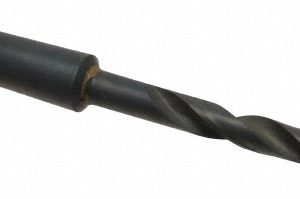VALUE COLLECTION Taper Shank Drill Bit: 27/64" Dia, 2MT, 118 &deg; Point, High Speed Steel 01520279