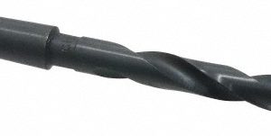 VALUE COLLECTION Taper Shank Drill Bit: 37/64" Dia, 2MT, 118 &deg; Point, High Speed Steel 01520378