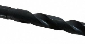 VALUE COLLECTION Taper Shank Drill Bit: 23/32" Dia, 2MT, 118 &deg; Point, High Speed Steel 01520469