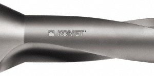 KOMET Indexable Insert Drill: U11-53020, 1-3/16" Max Dia, 3xD 1588030195