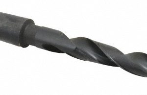 VALUE COLLECTION Taper Shank Drill Bit: 45/64" Dia, 3MT, 118 &deg; Point, High Speed Steel 01530450