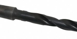 VALUE COLLECTION Taper Shank Drill Bit: 3/4" Dia, 3MT, 118 &deg; Point, High Speed Steel 01530484