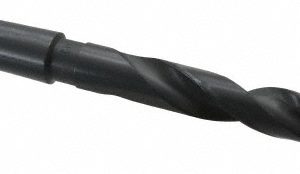 VALUE COLLECTION Taper Shank Drill Bit: 27/32" Dia, 3MT, 118 &deg; Point, High Speed Steel 01530542