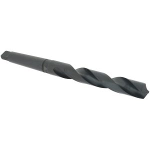 VALUE COLLECTION Taper Shank Drill Bit: 1" Dia, 3MT, 118 &deg; Point, High Speed Steel 01530641