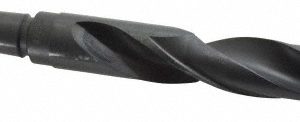 VALUE COLLECTION Taper Shank Drill Bit: 1-15/64" Dia, 3MT, 118 &deg; Point, High Speed Steel 01531151