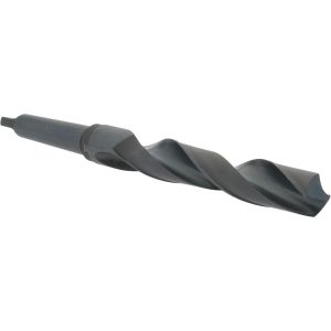 VALUE COLLECTION Taper Shank Drill Bit: 1-1/4" Dia, 3MT, 118 &deg; Point, High Speed Steel 01531169