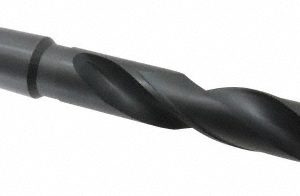 VALUE COLLECTION Taper Shank Drill Bit: 1-9/16" Dia, 5MT, 118 &deg; Point, High Speed Steel 01551365