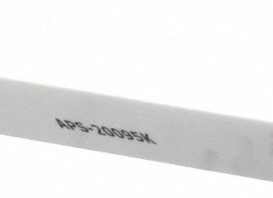 NORTON Rectangle Polishing Stone: Aluminum Oxide, 8" OAL 61463643225