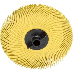 3M Radial Bristle Brush: Plain Arbor Connection 7000000771