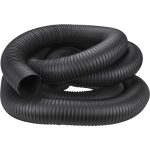 HI-TECH DURAVENT Vacuum Duct Hose: 1" ID, 10.00 psi, Thermoplastic 033701000001