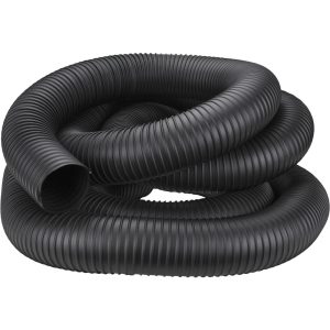 HI-TECH DURAVENT Vacuum Duct Hose: 1" ID, 10.00 psi, Thermoplastic 033701000001