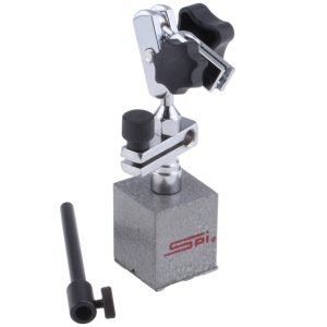 SPI Dial Test Indicator & Base Kit: 2.3600" Base Length, 2.0000" Base Height, 1-9/10" Base Width, 0-15-0 Dial 13-723-2