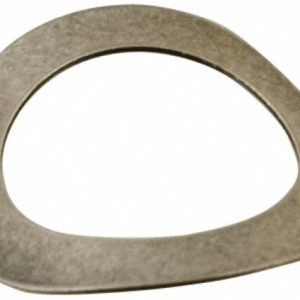 ELECTRO HARDWARE Single Wave Washer: 0.091" ID, 0.03" OAH, 0.135" OD SWW-2-SS