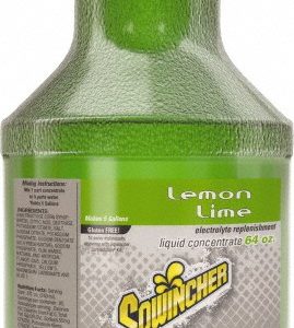 SQWINCHER Activity Drink: 64 oz, Bottle, Lemon-Lime, Liquid Concentrate, Yields 5 gal 159030328