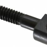 GIBRALTAR 1/4-20, 3/4" Thread Length, 1/4" Hole Diam, Steel, Swing Bolt 832700-G