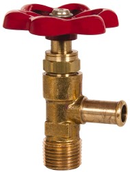 EATON 3/8" Pipe, Steel Shutoff Drain Cock & Shutoff Valve 1422