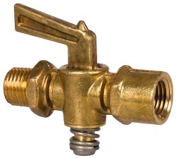 EATON Steel Shutoff Drain Cock & Shutoff Valve W20332