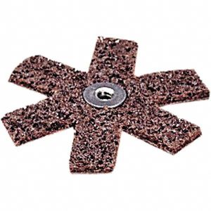 3M 3" Diam Nonwoven Sanding Star 7000120967