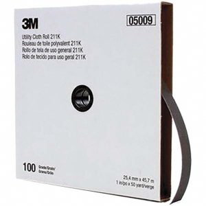 3M 1" x 50 Yd 100 Grit Aluminum Oxide Shop Roll 7100016843